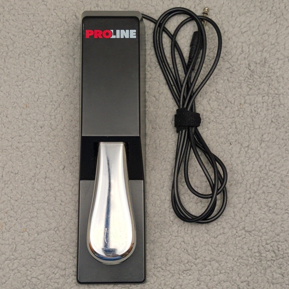 Proline Professional Keyboard Piano Sustain Pedal Foot Pedal PSS2